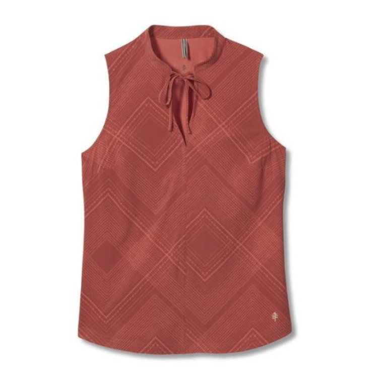 Royal Robbins Spotless Traveler Tank - Women's, TERRACOTTA-GEO, Y320001